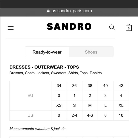 Beautiful SANDRO cream colored faux fur vest - Picture 16 of 16